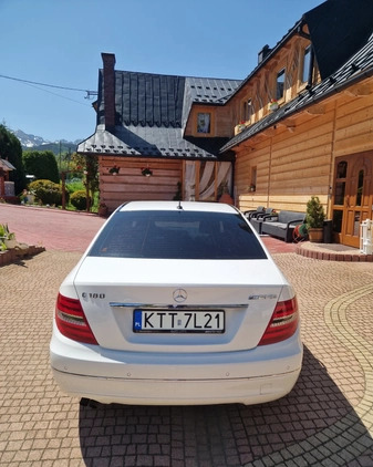 Mercedes-Benz Klasa C cena 52300 przebieg: 127000, rok produkcji 2012 z Zakopane małe 121